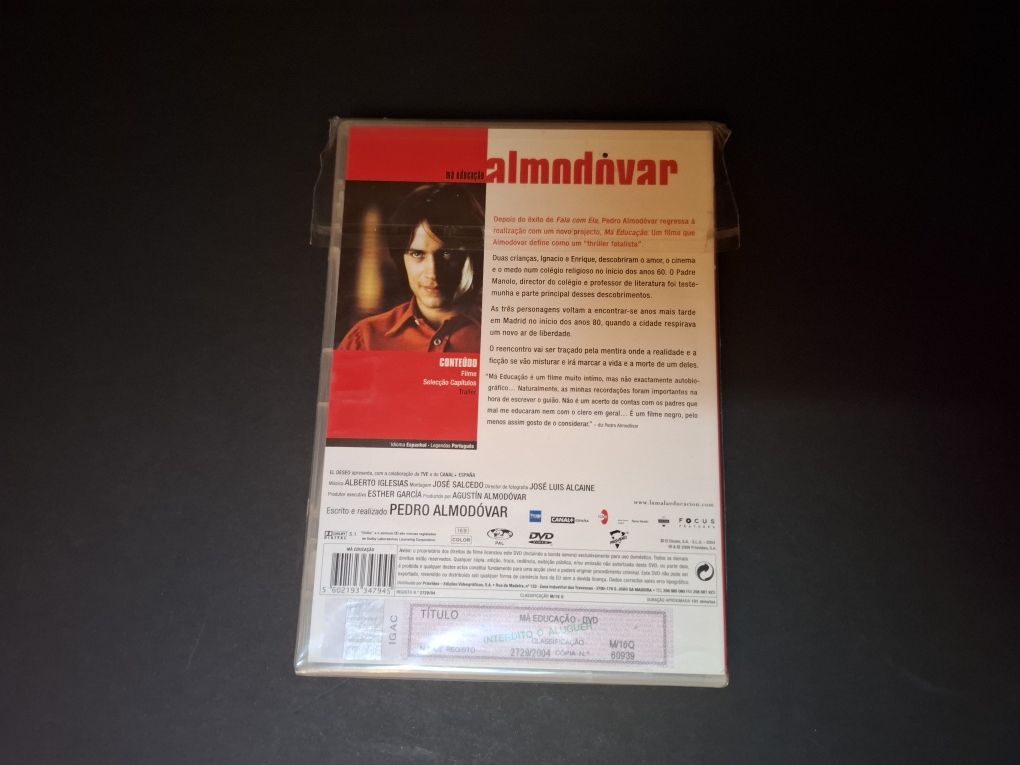 Má Educação - Pedro Almodóvar - cinema espanhol