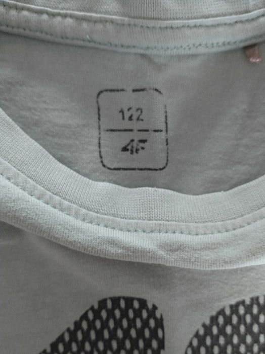 zestaw 2 bluzek z krótkim rękawem, 4F, Little Kids, rozmiar 116-122 cm