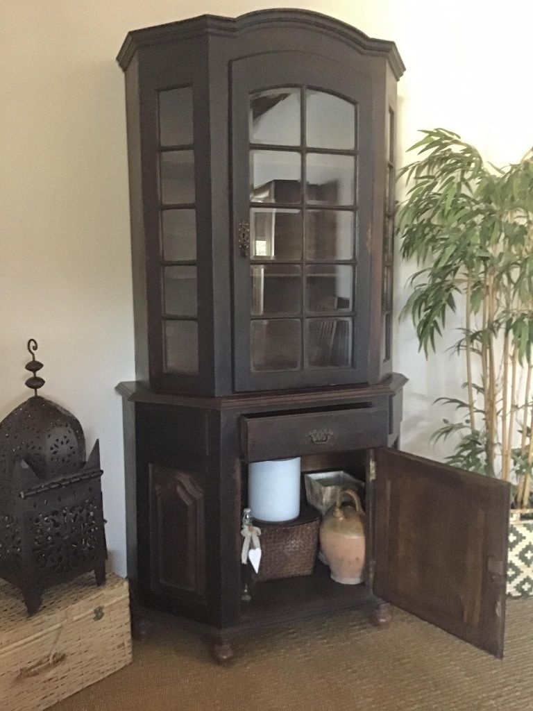 Louceiro, cristaleira, armario, vitrine, vintage, rustico