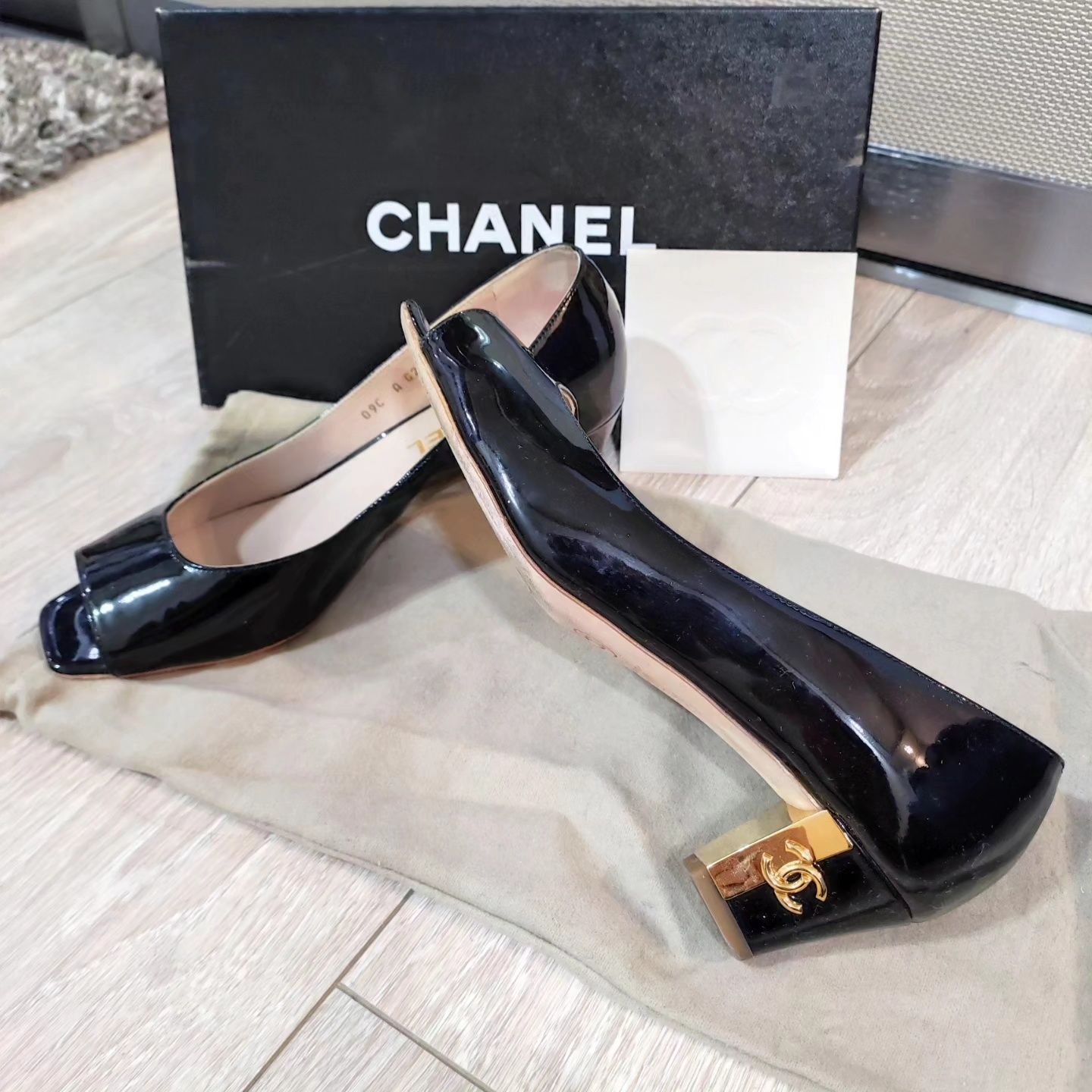 Туфли Chanel 38,5 оригинал