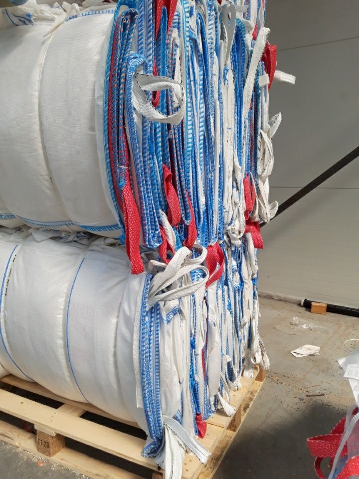 BIG BAG BAGI BEGI na zboże 90x94x90 cm z lejkiem 500 kg