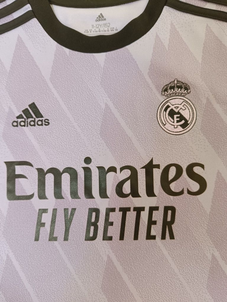 Equipamento original Real Madrid