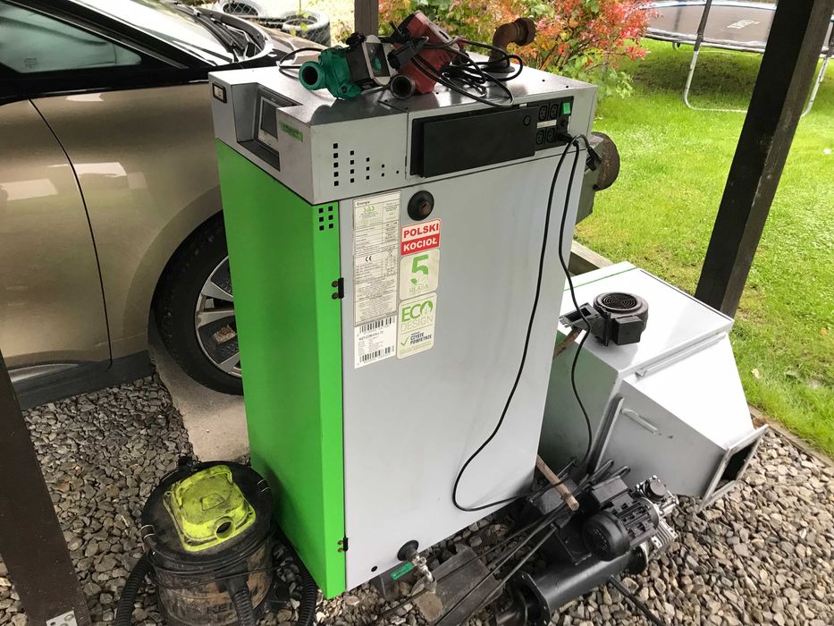 Kocioł ekogroszek SAS Compact 10kw 5 klasa moduł WiFi