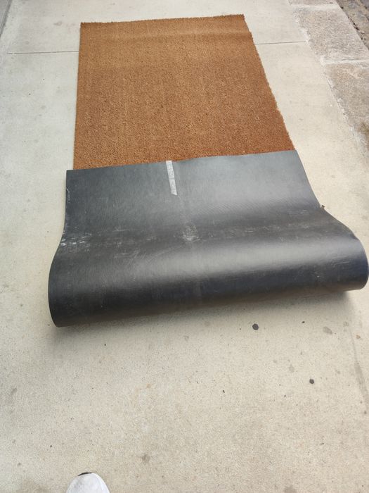 Tapete fibra de côco, Rolo relva artificial