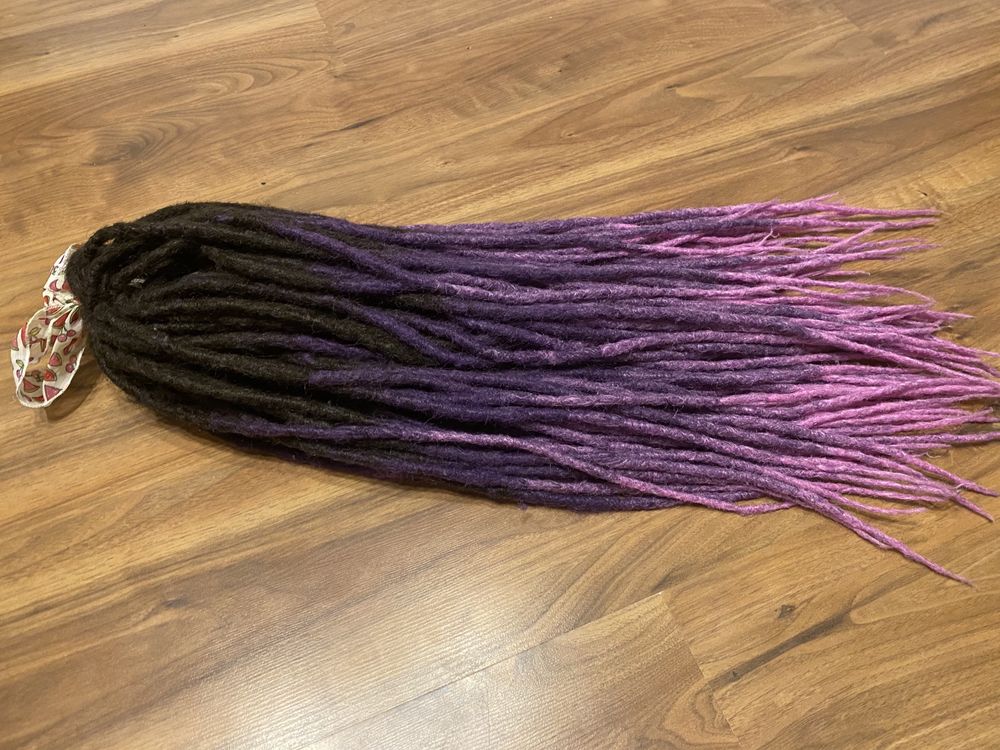 Dready ombre długie 65 cm