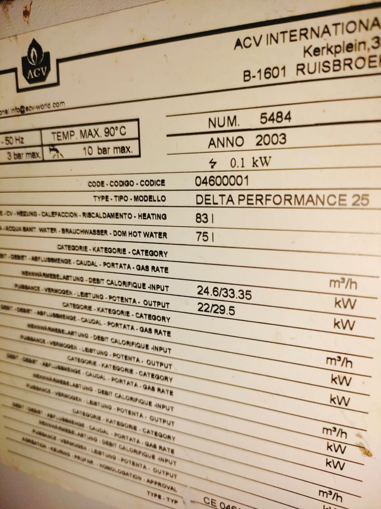 Piec ACV Delta Performance 25