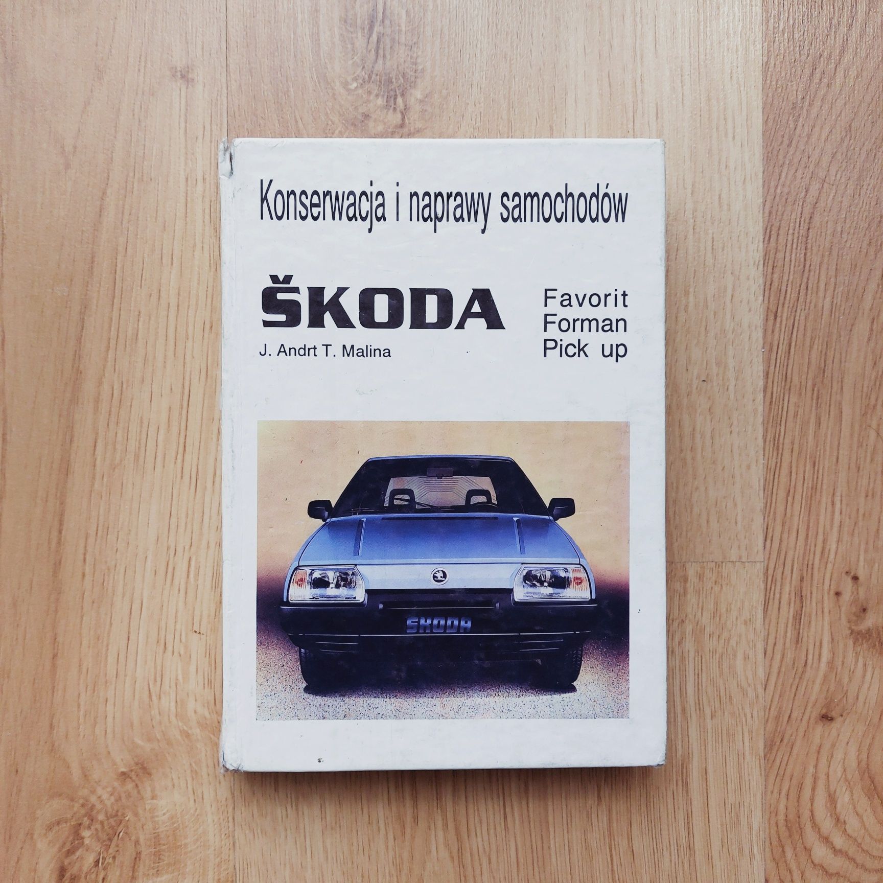 Książka "konserwacja i naprawy samochodów" SKODA Favorit, Forman,