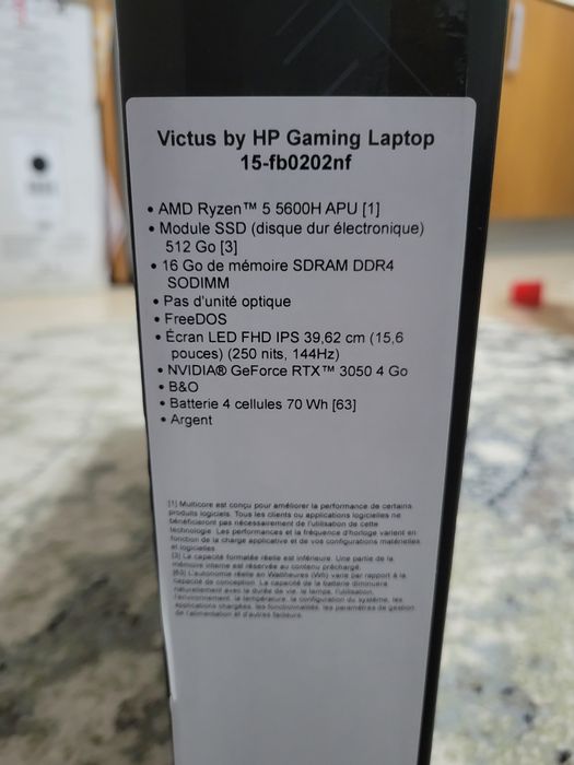 Hp victus 15 Novo
