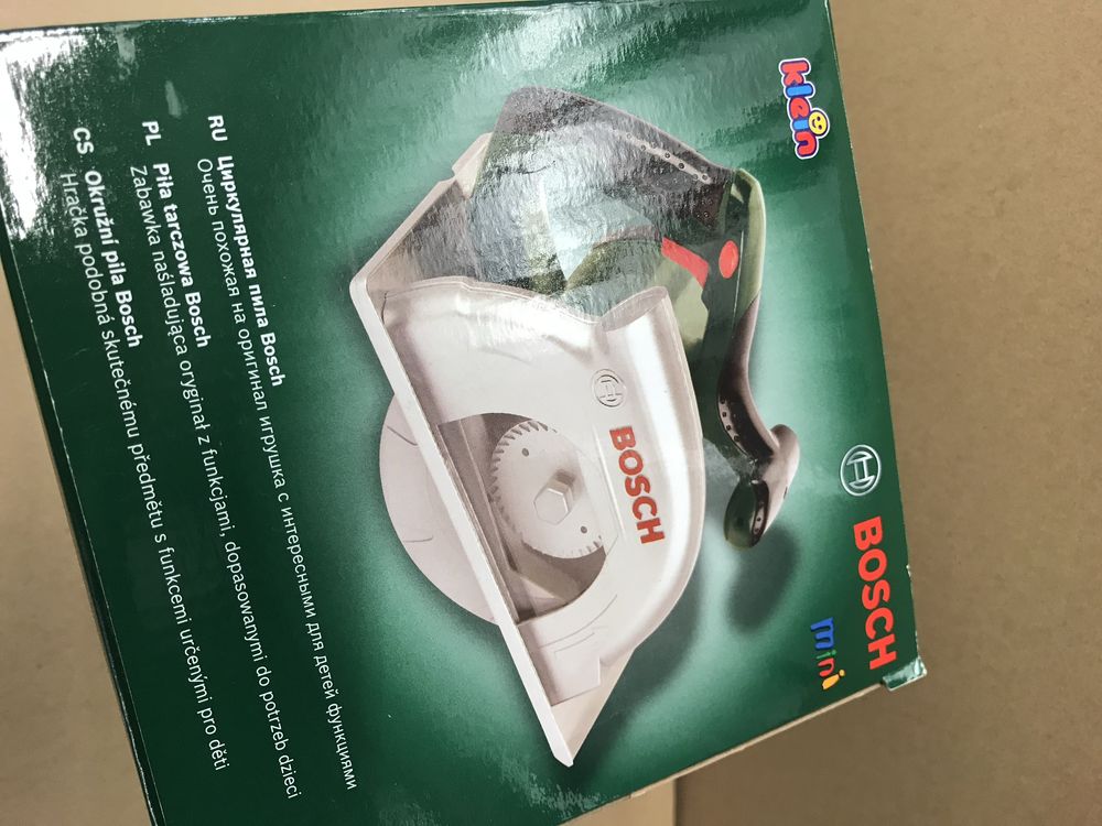 Bosch klein pola tarczowa pilarka nowa na prezent edukacyjna zabawka