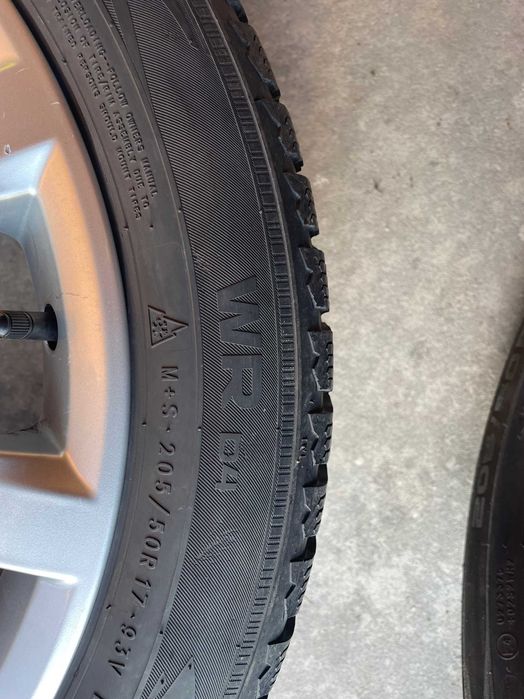 Oryginalne Felgi Audi 17 " 5x112  z oponami.