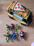Figurki auto żółwie ninja ninja turtles