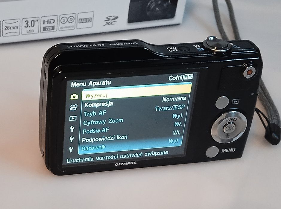 Aparat cyfrowy Olympus VG-170