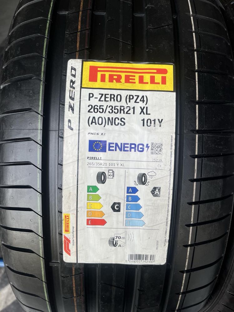 295/30/21+265/35/21 R21 Pirelli PZ4 4шт нові