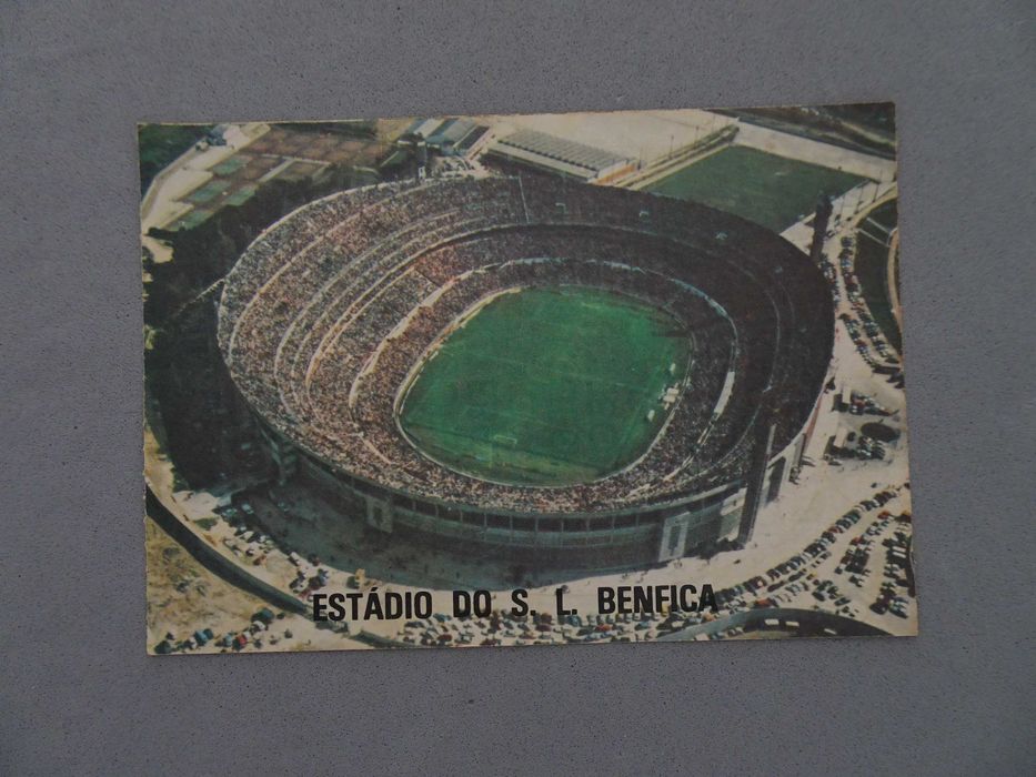 Bilhete de futebol Benfica Anderlecht Taça Clubes Campeões Europeus 88
