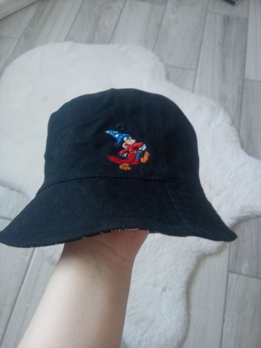 Kapelusz wędkarski dwustronny mickey mouse fantasia disney H&m