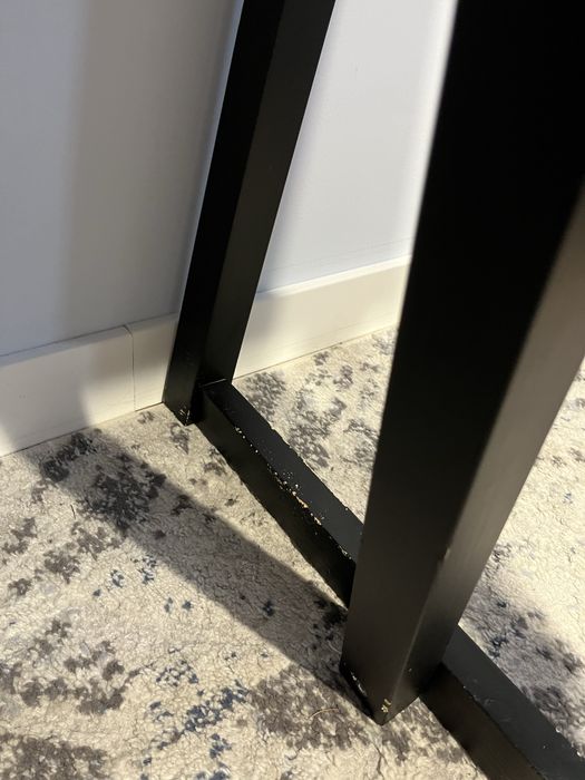 Biurko czarne 120x60x75