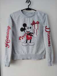 Bluza dziewczęca z myszką Miki H&M Disney rozmiar 146/152