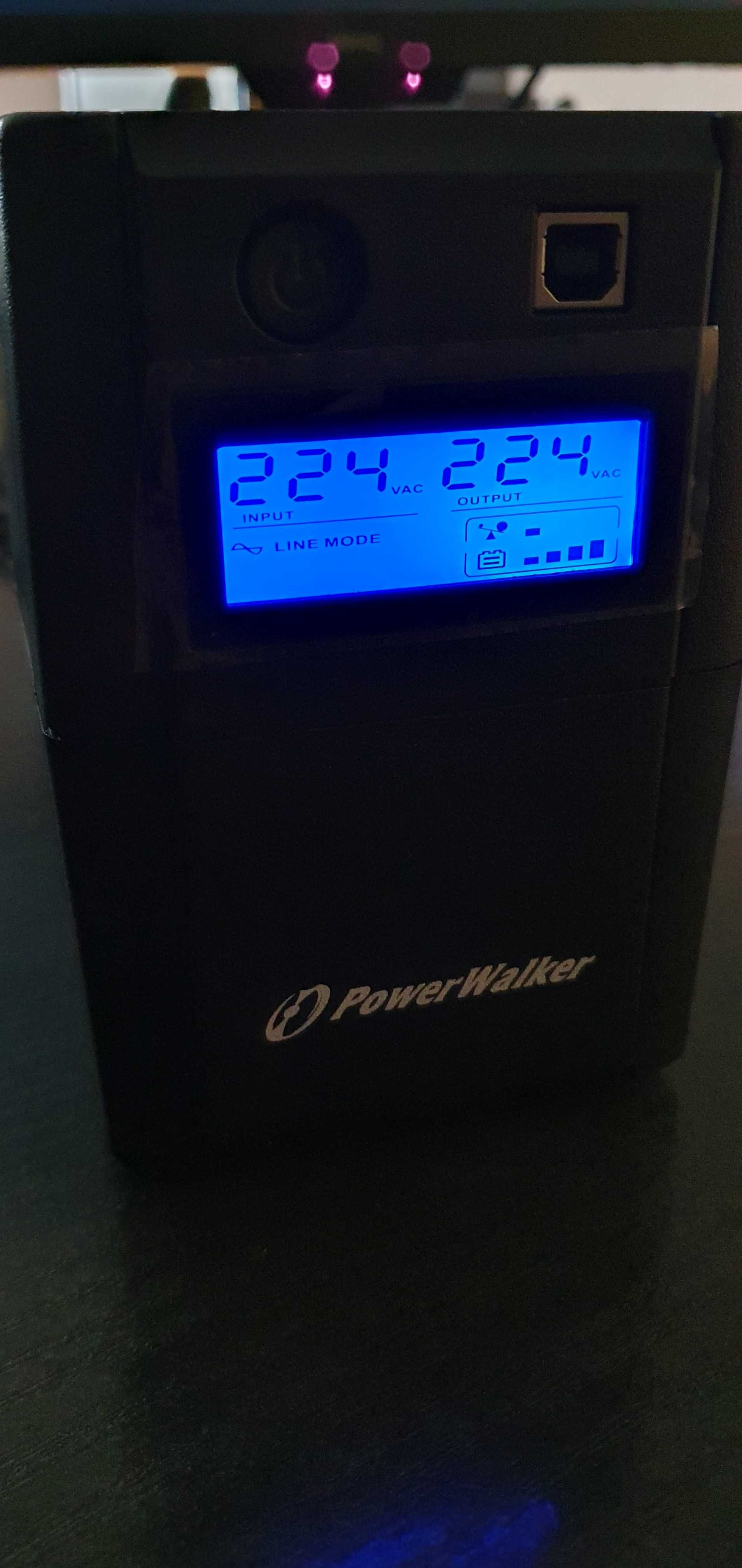 Zasilacz UPS Powerwalker VI 650 LCD