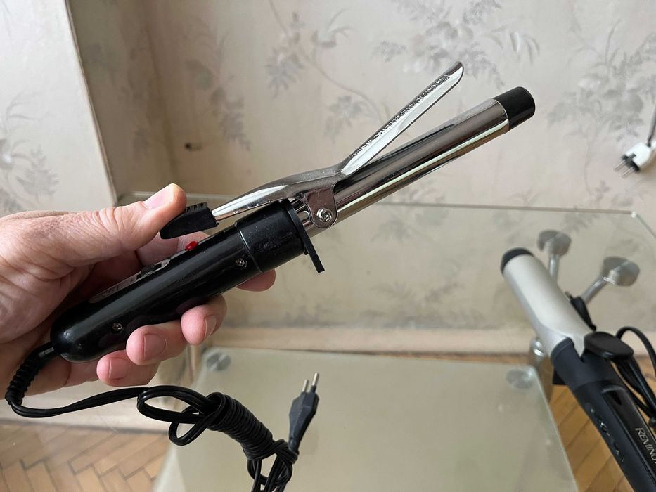 Электрощипцы, плойка