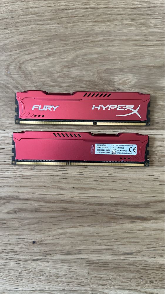 Kingston HyperX Fury 2x4GB DDR3 1600MHz