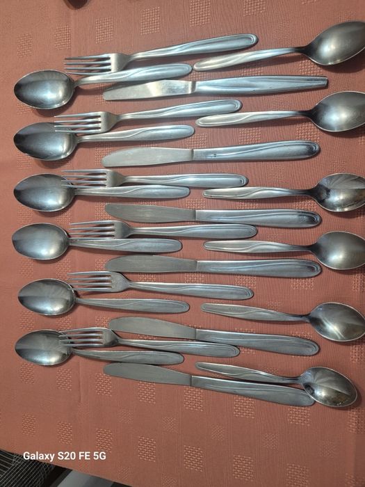 Gerlachy sztucce łyżki noże widelce łyzeczki