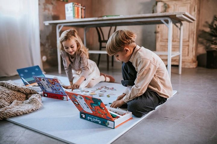 Układanka Magnetyczna Zwierzęta Magnesy 3+ Edukacyjna Janod Magnetiboo