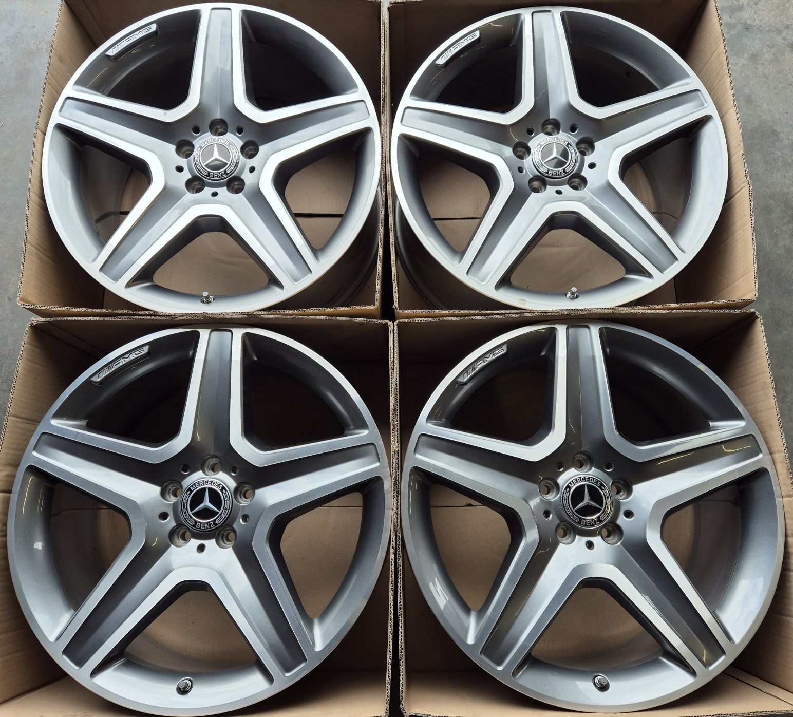 Felgi Aluminiowe 20 Alufelgi Mercedes GLE ML AMG Oryginalne 5x112