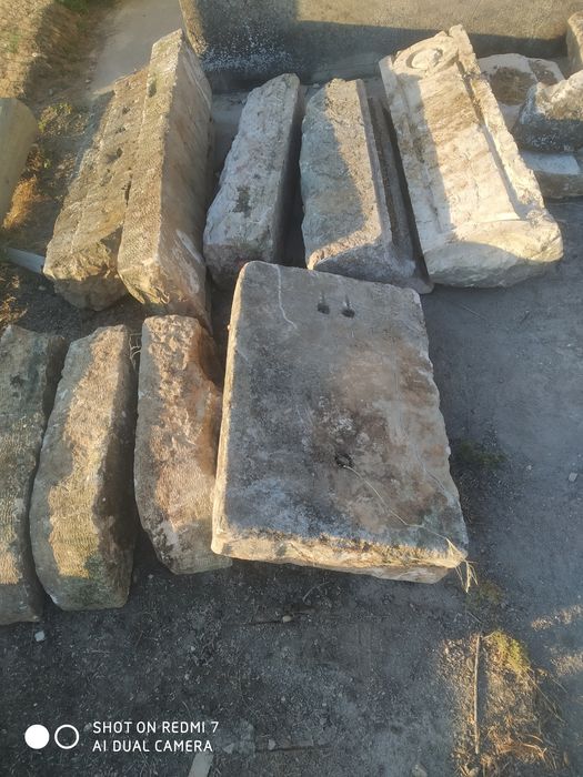 Pedras de antigas moradias