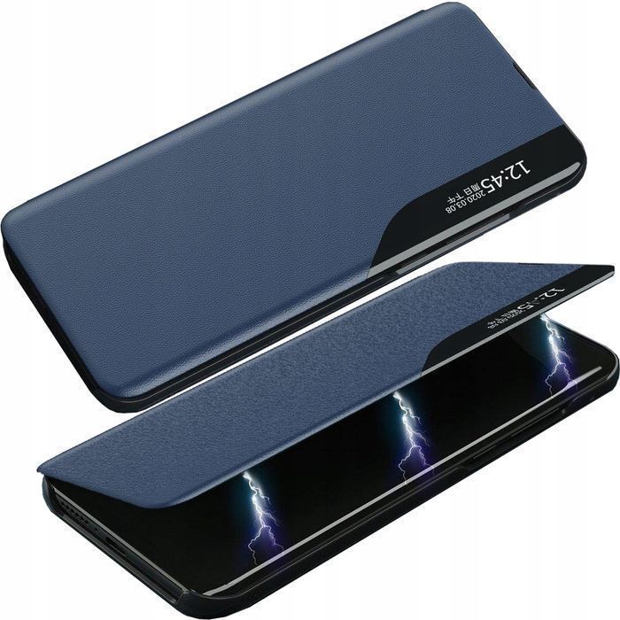 Etui Z Klapką Smart View Do Samsung A02S Niebieskie
