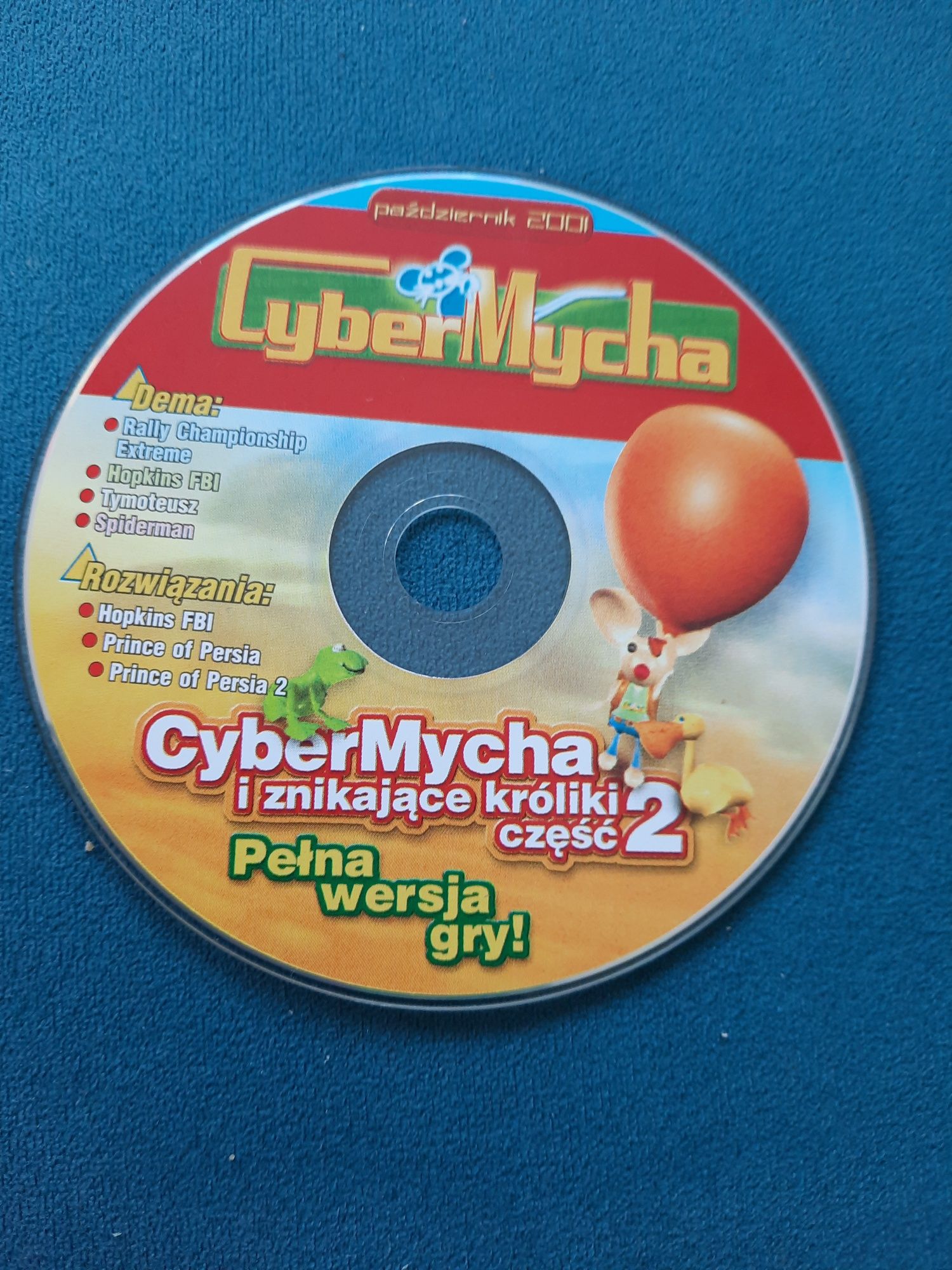 Cyber Mycha I znikające króliki część 2, gra PC