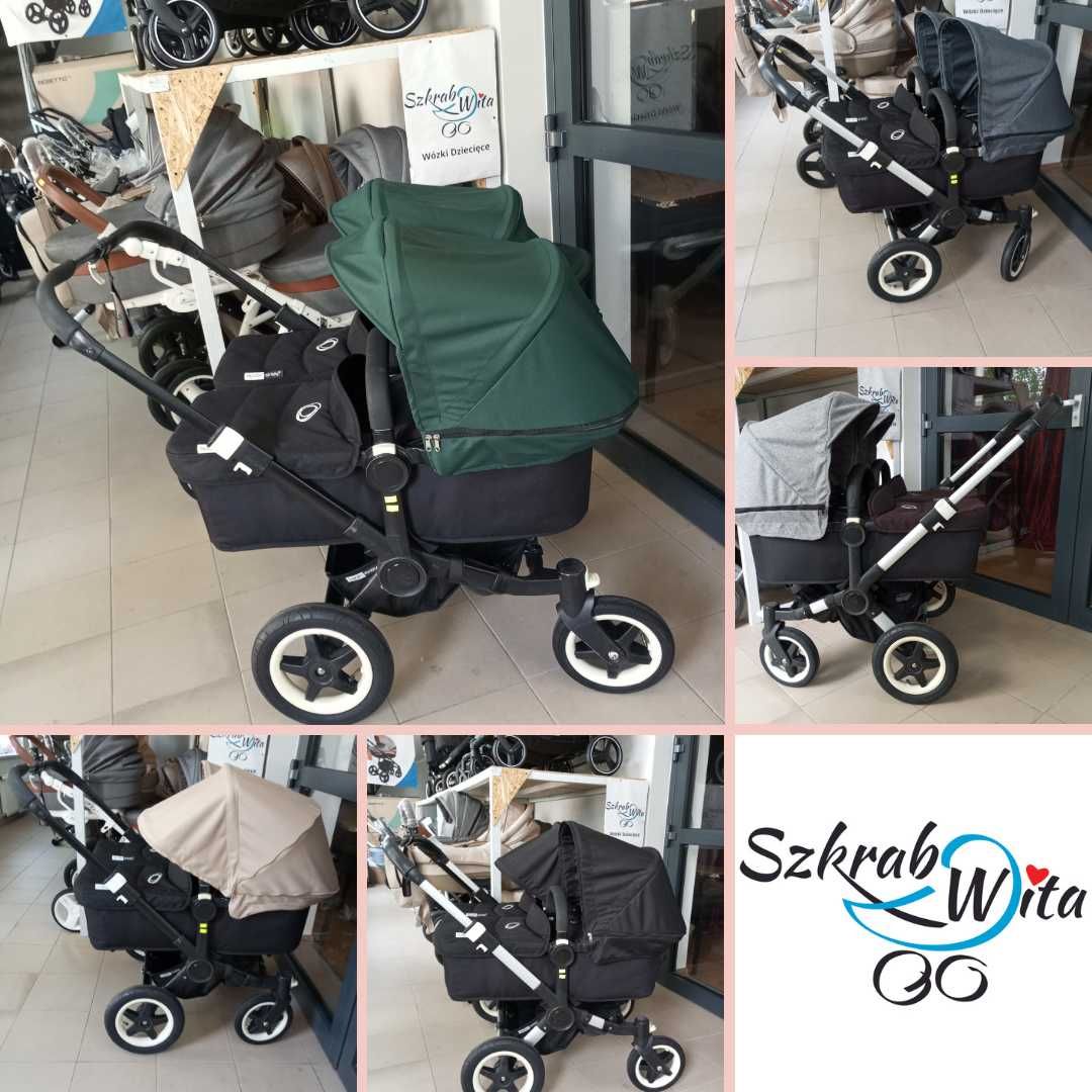 Bugaboo Donkey rok po roku dla bliźniąt GWARANCJA Szkrab Wita