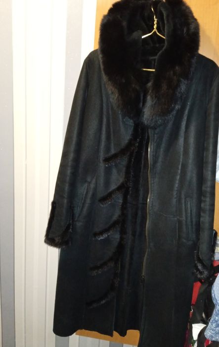 Продам дубленку женскую норка,Писец верх.