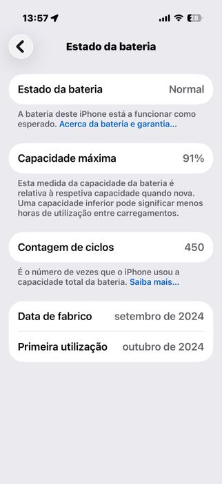 Iphone 16 Pro 128GB Titânio Natural