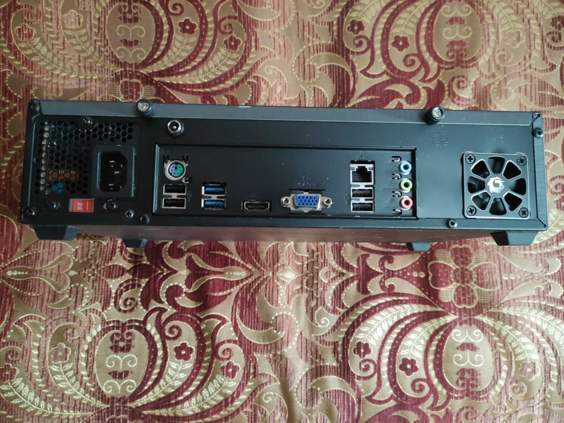 Полноценный компьютер в ITX корпусе, 16GB Ram, SSD, HDD, HDMI
