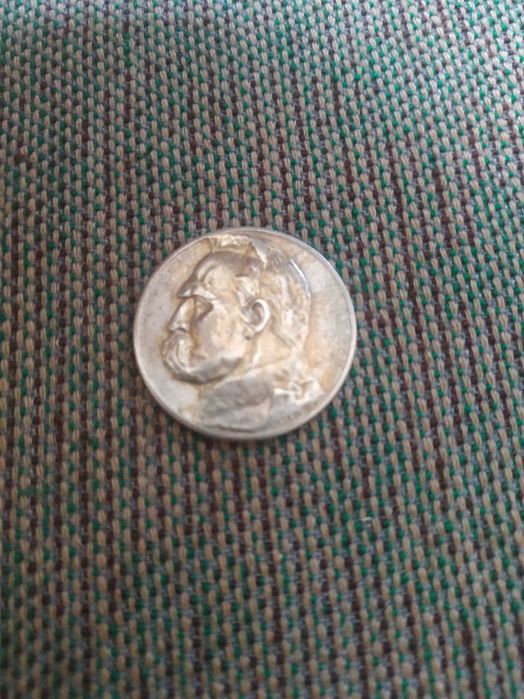 Пять злотых Пилсудский 1935г.