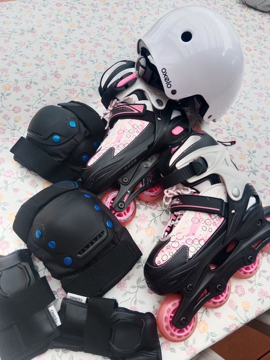 Kit Patins como novos