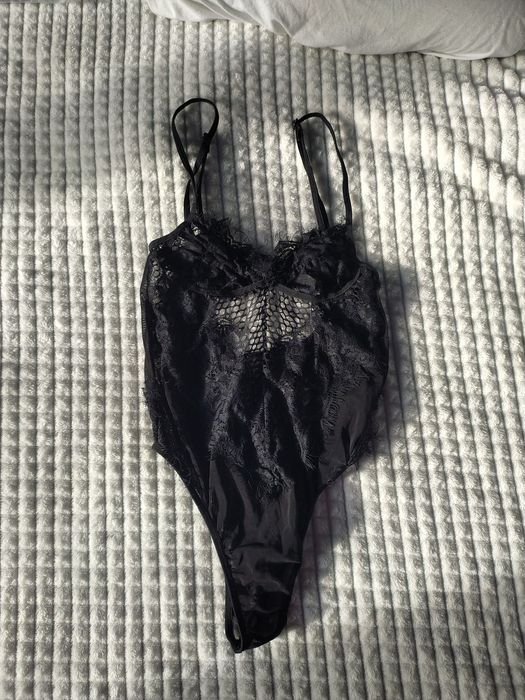 Прозорий пікантний боді еротична білизна С-м