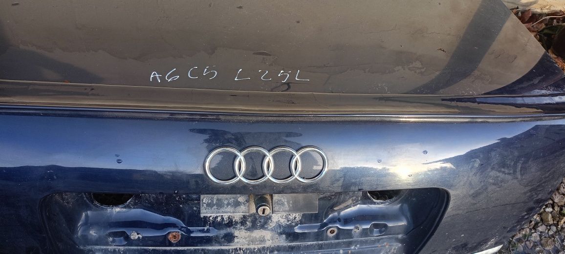 Klapa tylna audi A6 C5 lz5l sedan ze spojleremp