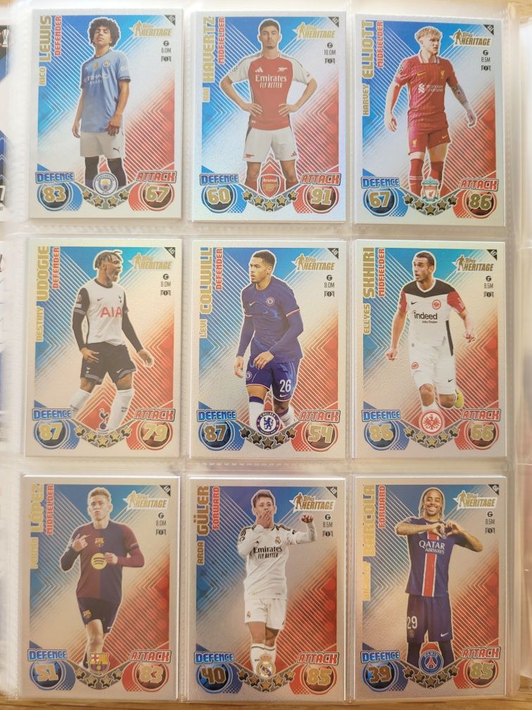 Cartas Match Attax 2024/25 Topps