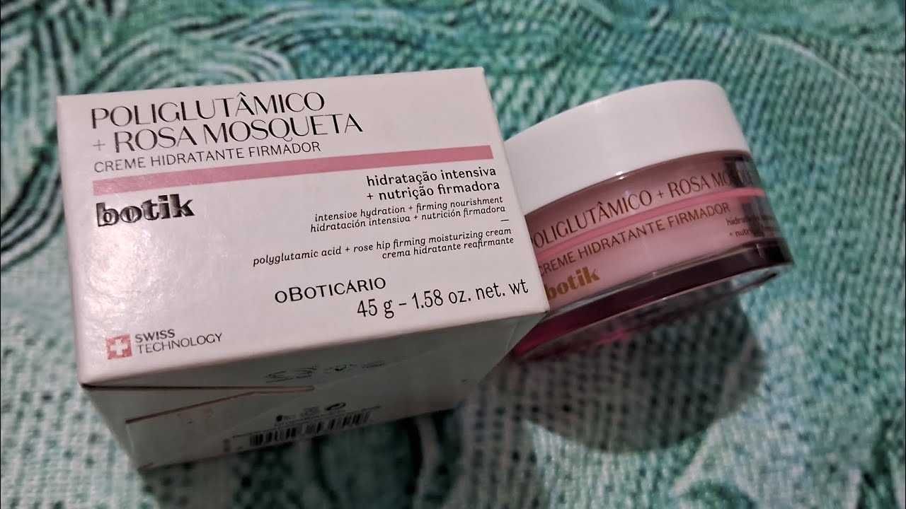 Creme Hid. Firmador p/Rosto Rosa Mosqueta 50g Botik O Boticário