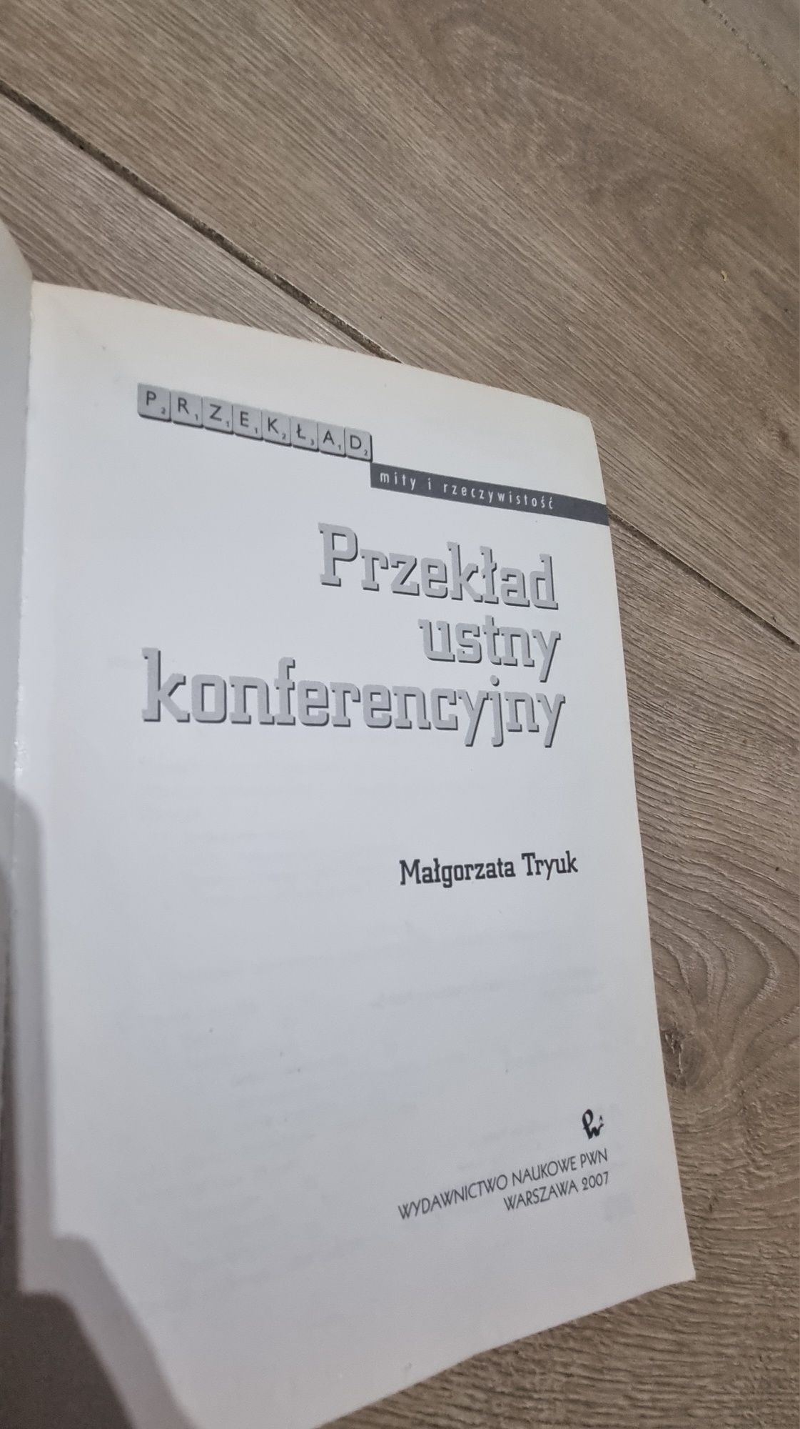 Przekład ustny konferencyjny Małgorzata Tryuk
