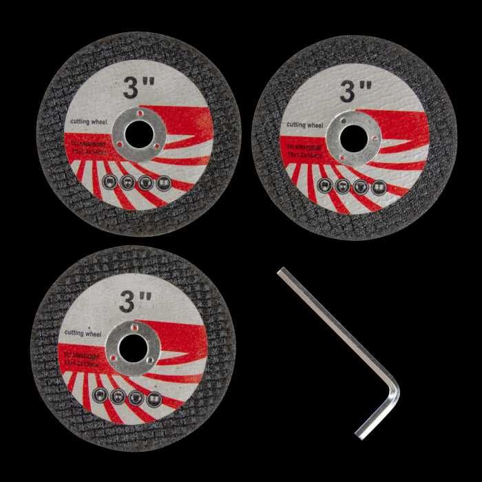 Міні болгарка акумуляторна Grand МШУ-12Li (75мм диск/12V, 2x2Аг)