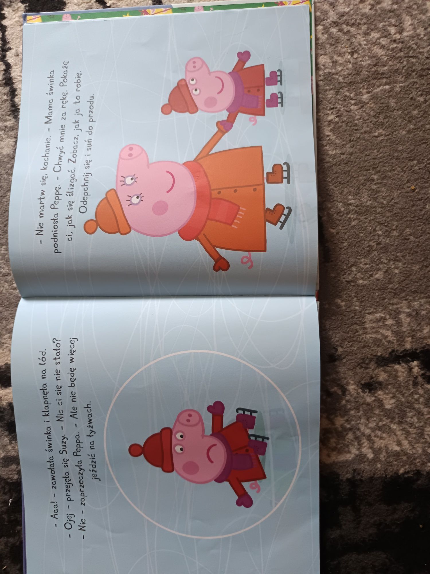 Książka Zabawy na śniegu Peppa Pig