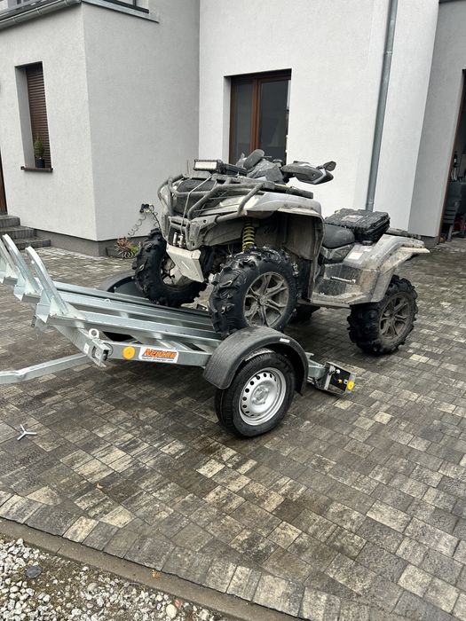 Wynajem Laweta Przyczepki Przyczepa quad Poznań Wypożyczalnia motocykl