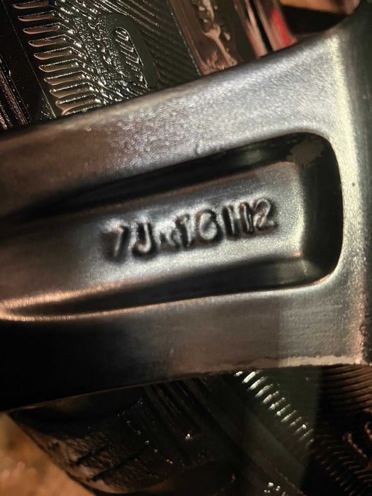 Felgi Alu 16 Oryginał BMW F20 F21 F22 F23 Czarne 5x120 Opony zimowe