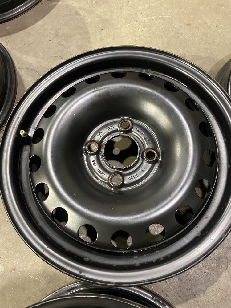 4szt felgi stal 14 4x100 vw UP