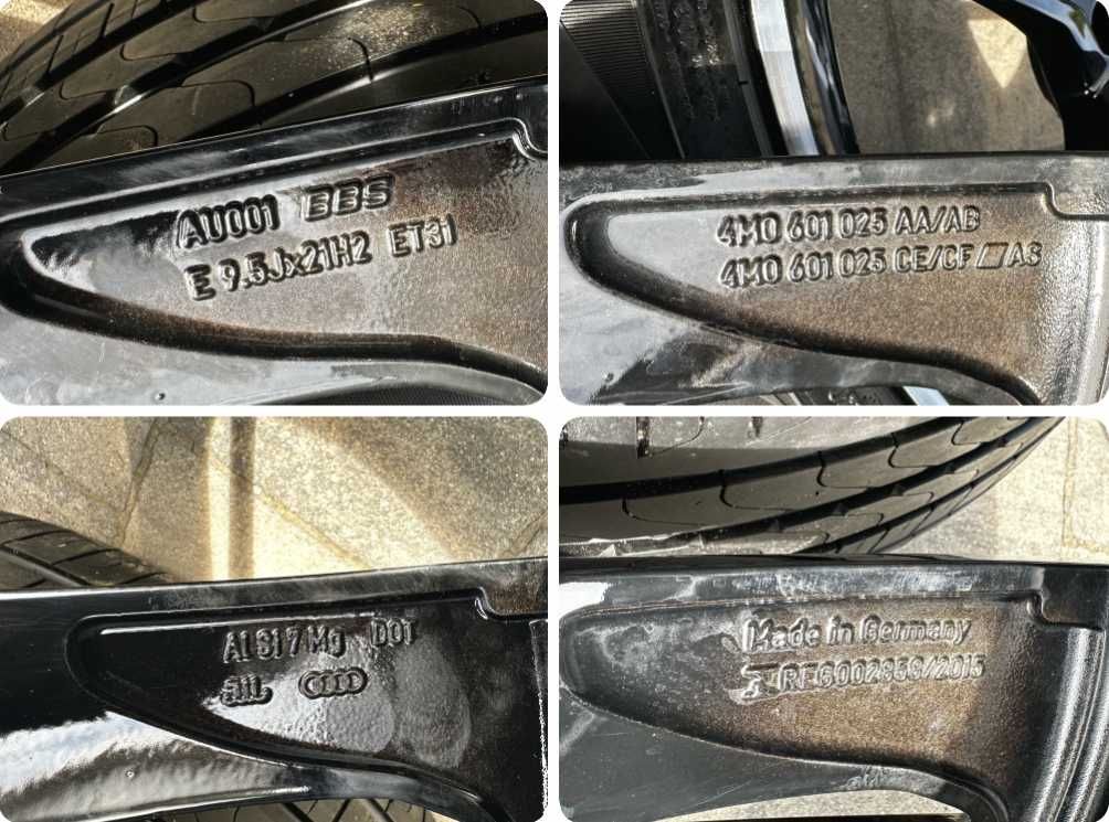 FELGI ALUFELGI 21 Audi BMW Cupra Mercedes TOUAREG 5x112 9.5J ET31 #17