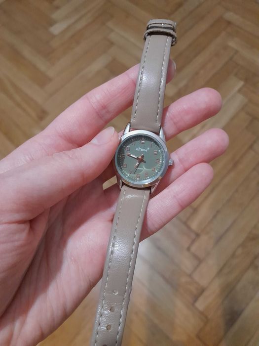 Zegarek na rękę skórzany