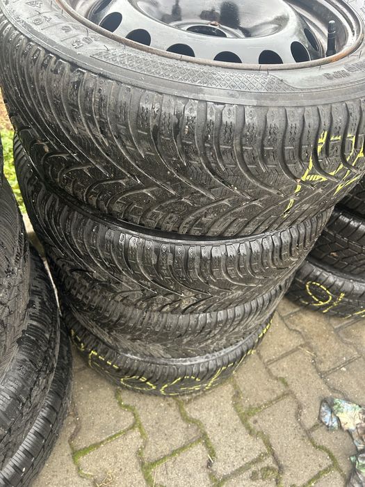 KOŁA ZIMOWE 4x108 Citroen Peugeot 205/55r16 Kleber CZUJNIKI TPMS