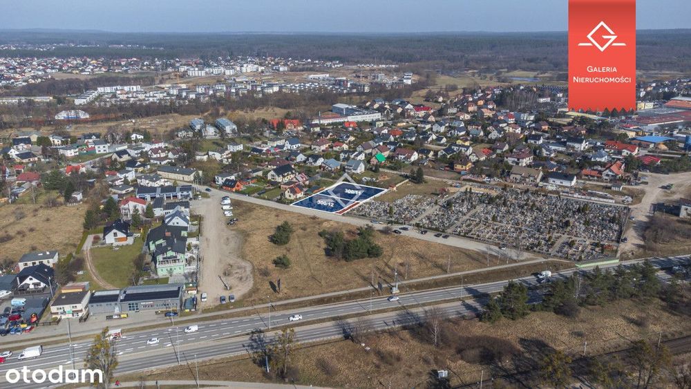 Działka usługowa z budynkiem | centrum Bolszewa